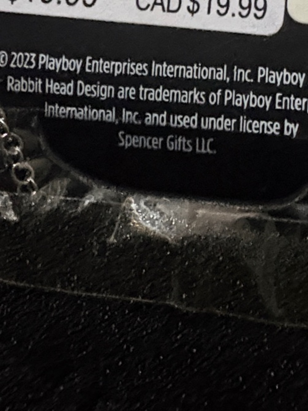 PLAYBOY Silver-tone Crystal Bunny Pendant Necklace - Picture 3 of 3